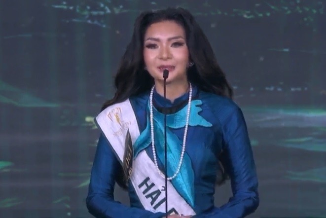 Do Thi Lan Anh dang quang Miss Earth Vietnam 2023-Hinh-3
