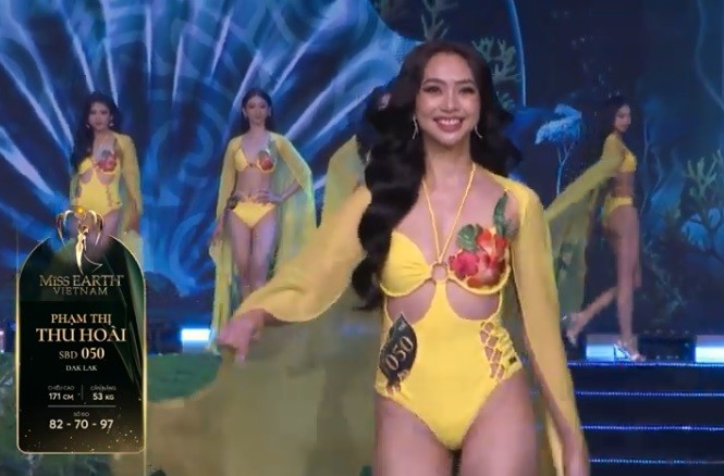 Do Thi Lan Anh dang quang Miss Earth Vietnam 2023-Hinh-9