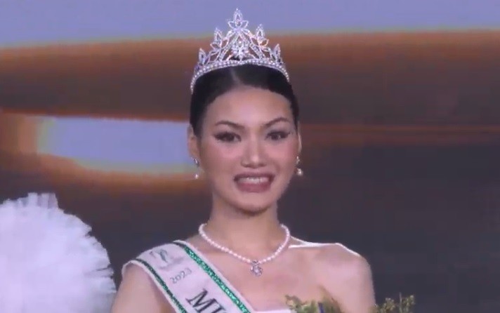 Do Thi Lan Anh dang quang Miss Earth Vietnam 2023-Hinh-4
