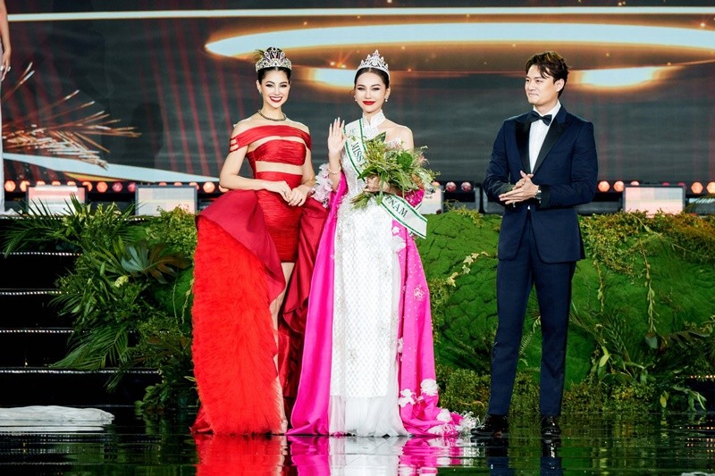 Do tai sac Lan Anh va dan a hau Miss Earth Vietnam 2023-Hinh-8