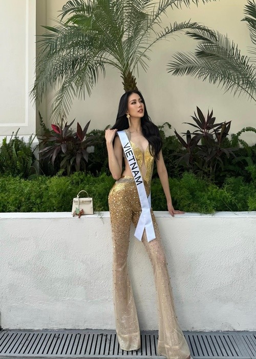 Di thi Miss Universe 2023 giua lum xum, Bui Quynh Hoa hien the nao?-Hinh-12