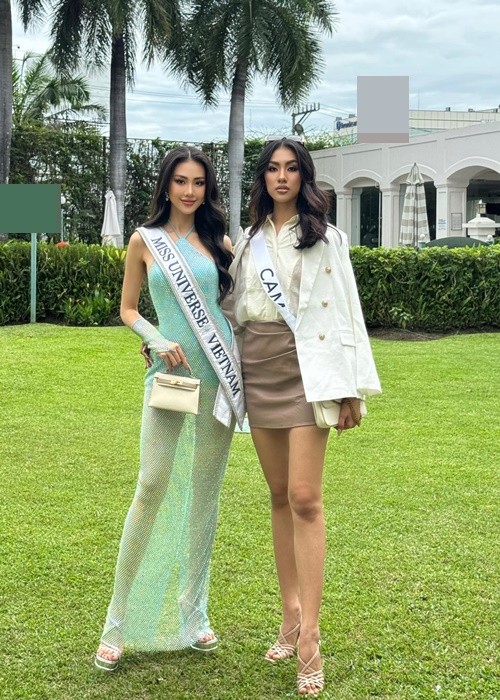 Di thi Miss Universe 2023 giua lum xum, Bui Quynh Hoa hien the nao?-Hinh-9