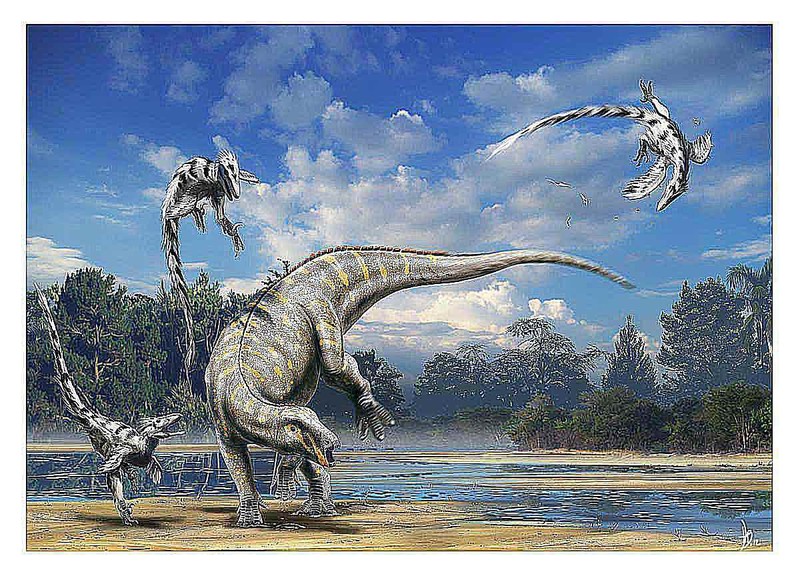 Tim hieu ve Deinonychus: Loai khung long so huu cu da chet nguoi