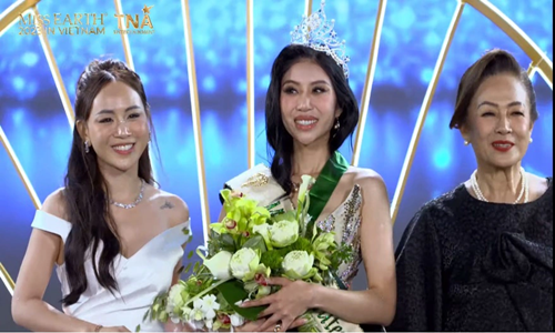 Dai dien Albania dang quang Miss Earth 2023, Lan Anh doat giai a hau-Hinh-3