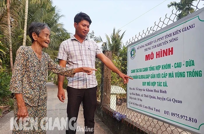 Trai khom Cai Be ban gia cao, dan giau len han