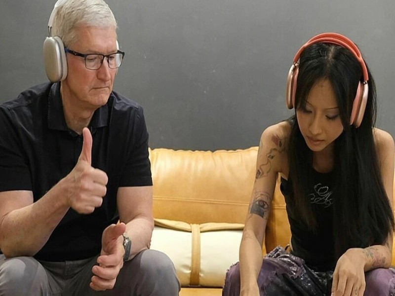 Rapper Suboi khoe anh gap CEO Apple - Tim Cook-Hinh-4