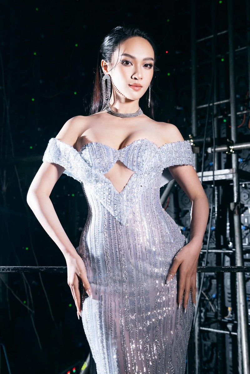 Vu Thuy Quynh: My nhan “dang gom” tai Miss Universe Vietnam 2024-Hinh-3