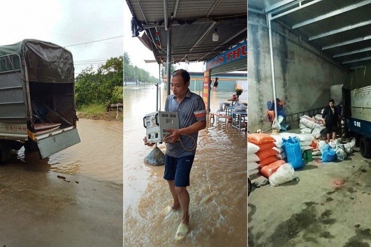 Vo chong lai xe xuyen dem mang do cuu tro dan vung bao lu-Hinh-6