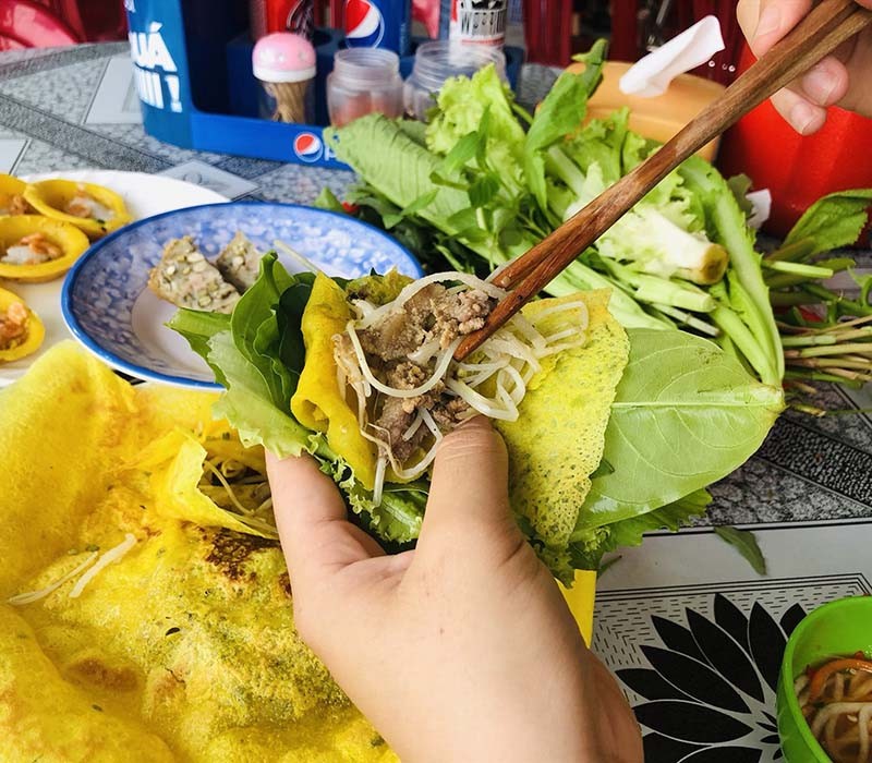 Nhung mon dac san o Dong Thap: La mieng voi tac ke xao lan