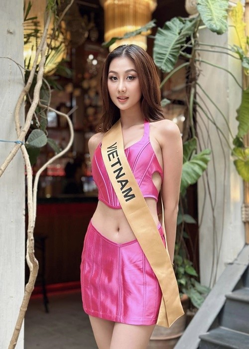 Que Anh trinh dien bikini boc lua o Miss Grand International 2024-Hinh-11