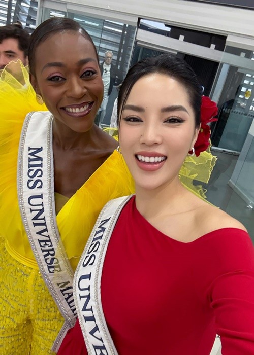 Ky Duyen ghi diem khi vua nhap cuoc Miss Universe 2024-Hinh-5