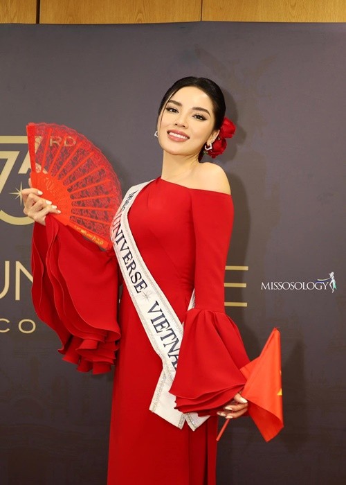 Ky Duyen ghi diem khi vua nhap cuoc Miss Universe 2024