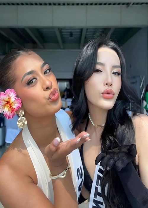 Ky Duyen nhan tin vui dau tien khi thi Miss Universe 2024-Hinh-12