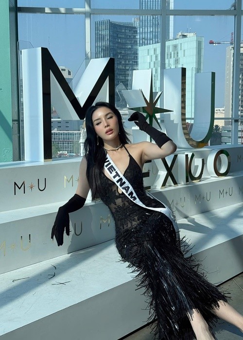 Ky Duyen nhan tin vui dau tien khi thi Miss Universe 2024-Hinh-8