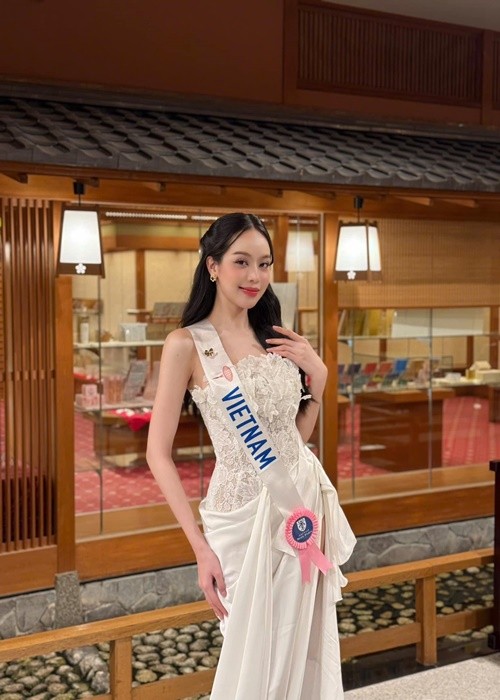 Thanh Thuy dien kimono khoe ve dep ngot ngao o Miss International 2024-Hinh-4