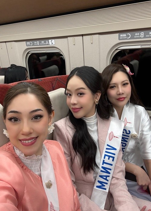 Thanh Thuy dien kimono khoe ve dep ngot ngao o Miss International 2024-Hinh-8