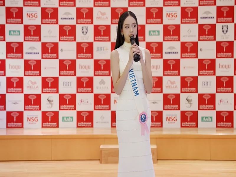 Thanh Thuy dien bikini goi cam o ban ket Miss International 2024-Hinh-3