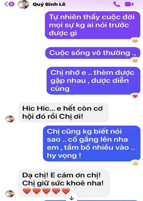 MC Cat Tuong chia se hinh anh Quy Binh khi con tri benh-Hinh-5