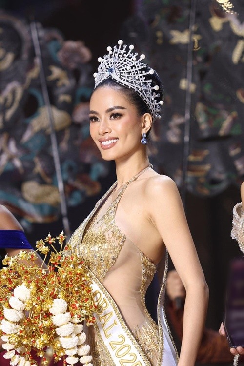 Nguyen Dinh Nhu Van dang quang Miss Global 2025-Hinh-3