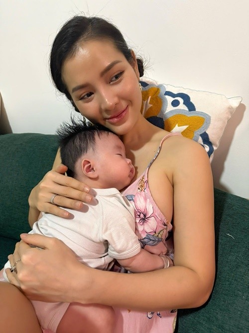 Phuong Trinh Jolie dien bikini khoe eo san chac sau it thang sinh con-Hinh-8