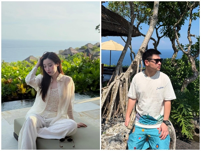 Do Vinh Quang khoe anh du lich nuoc ngoai cung vo Hoa hau-Hinh-4