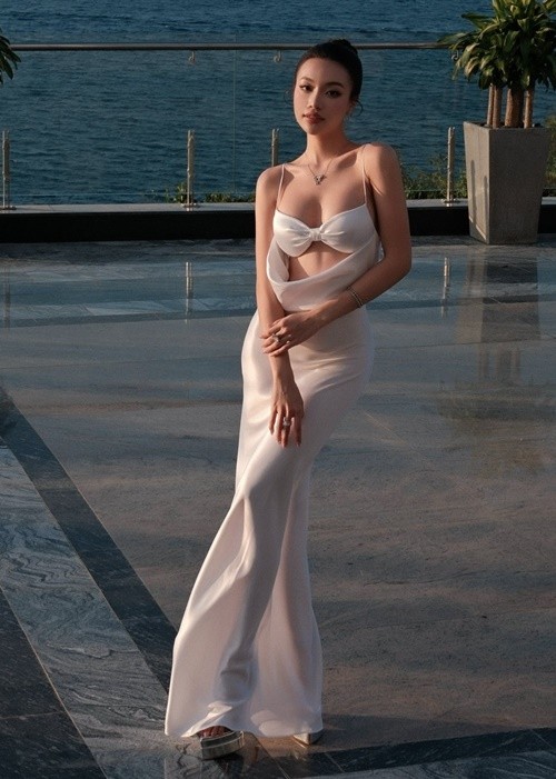 Thuy Vi noi bat o Hoa hau Hoan vu Viet Nam 2025