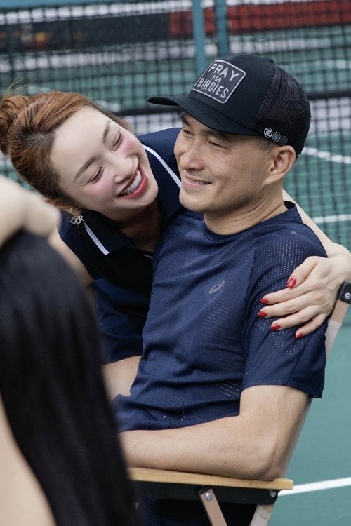 Vo Chi Bao khoe ve goi cam tren san pickleball-Hinh-7