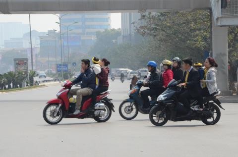 Ha Noi: Tet la dip de vi pham luat giao thong?!