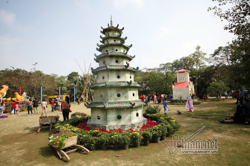 Chiem nguong dan ga khong lo trong vuon hoa lon nhat mien Bac-Hinh-5