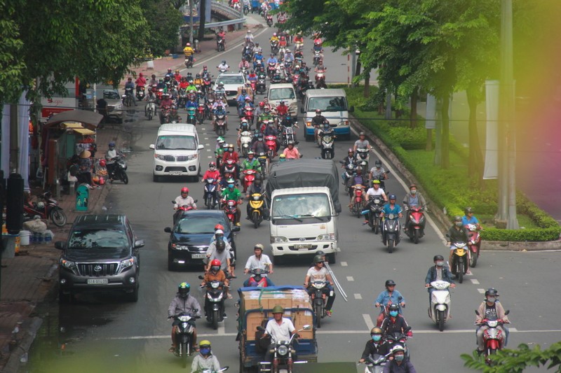 Anh: Nut giao truoc cau Sai Gon tam thoi “dong cua” de thi cong du an-Hinh-15