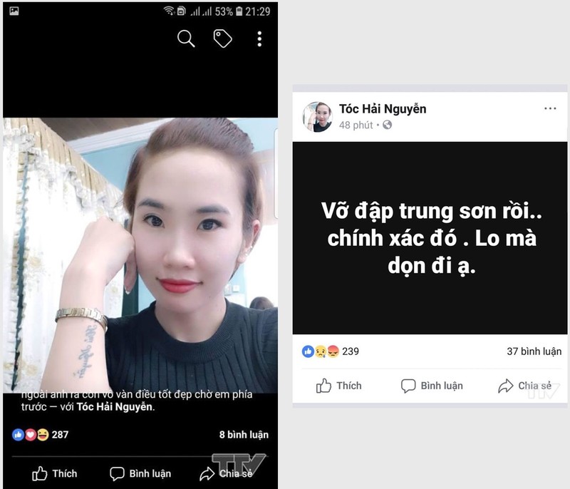 Dieu tra doi tuong tung tin vo dap thuy dien o Thanh Hoa