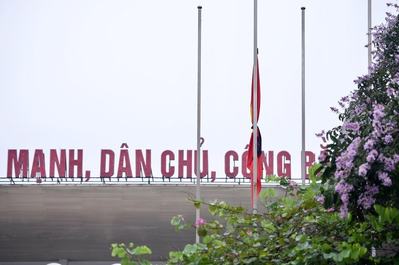 Anh: Ha Noi de co ru 2 ngay Quoc tang nguyen Chu tich nuoc Le Duc Anh-Hinh-18