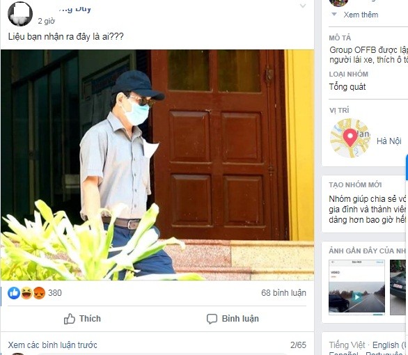 Cu dan mang xon xao hinh anh Nguyen Huu Linh den toa