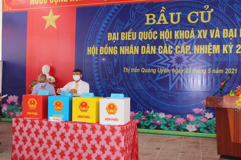 Cao Bang cong bo ket qua bau cu