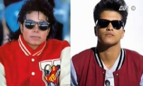 Ca si Bruno Mars la con roi cua Michael Jackson?