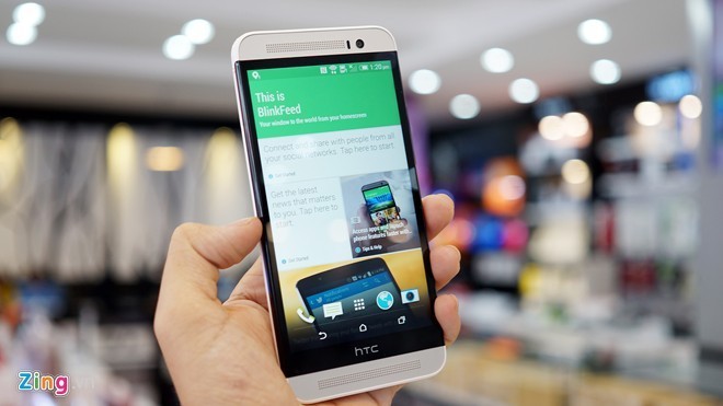 Sieu pham het thoi HTC One E8 sot xinh xich o VN