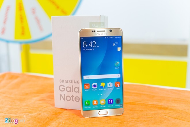 Galaxy Note 5 ban Han Quoc ve Viet Nam voi gia 