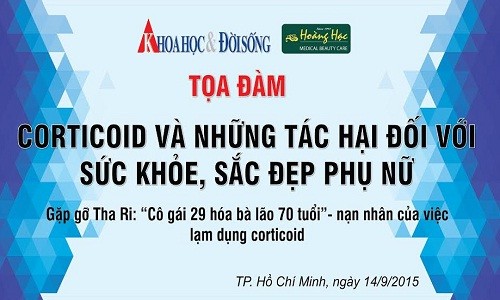 Toa dam Gap go co gai 29 hoa ba lao 70 tuoi vì corticoid