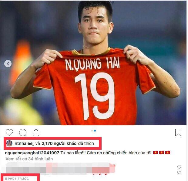 Quang Hai chan thuong, Nhat Le co hanh dong 'la'