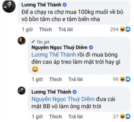 Thuy Diem them di bien, Luong The Thanh lap tuc tra loi man moi-Hinh-2