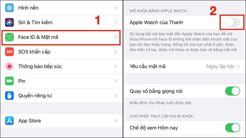 Mo khoa Face ID khi deo khau trang tren iOS 14.5 the nao?-Hinh-2
