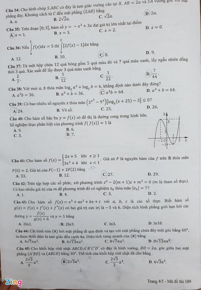 Goi y dap an mon Toan tot nghiep THPT 2021-Hinh-4