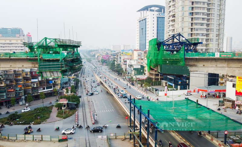 Toan canh nhip cau cao nhat Ha Noi dang duoc gap rut thi cong-Hinh-4