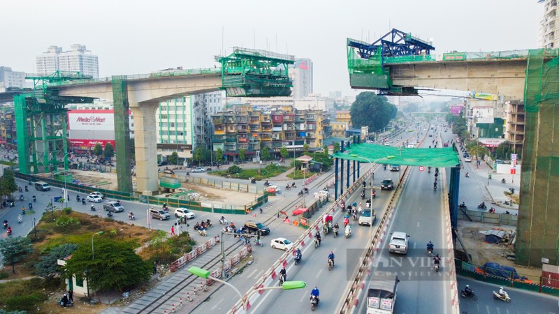 Toan canh nhip cau cao nhat Ha Noi dang duoc gap rut thi cong-Hinh-5