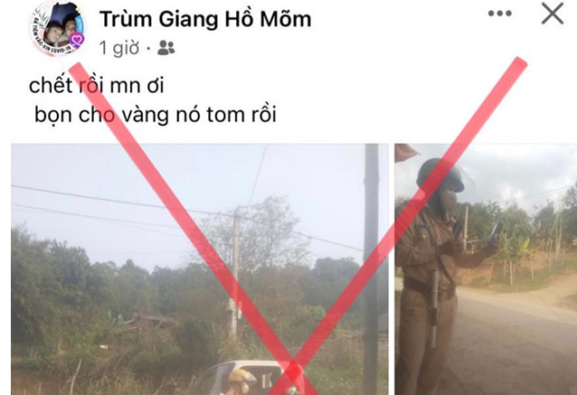 Xu ly Facebook “Trum Giang Ho Mom” xuc pham CSGT o Son La