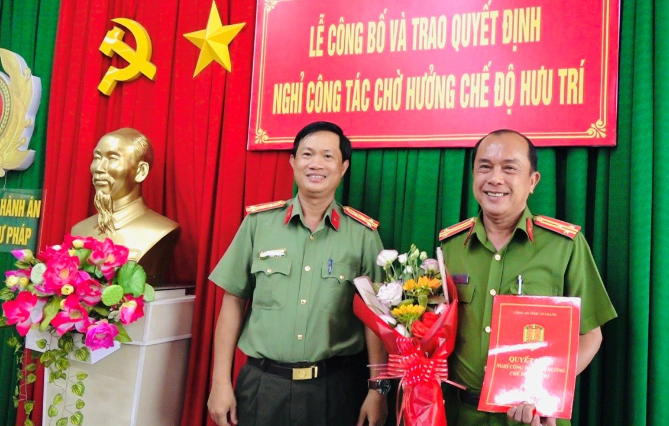 Pho Truong phong CSTHAHS va HTTP tinh An Giang nhan quyet dinh cho nghi huu