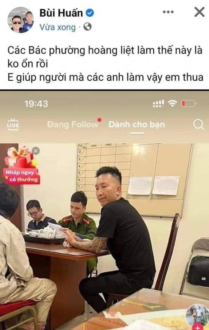 Vi sao Huan “Hoa Hong” xuat hien tai tru so cong an phuong o Ha Noi?