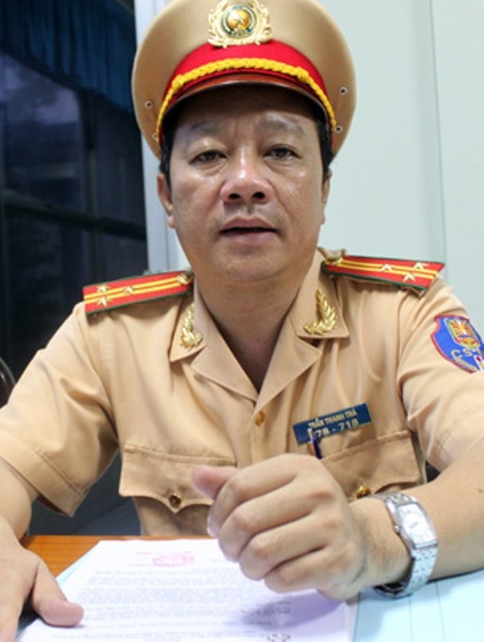 Dai ta Tran Thanh Tra - nguyen Pho Cuc truong Cuc CSGT qua doi-Hinh-6