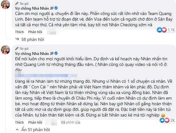 Bi mang ke fame Quang Linh sang chau Phi, ba Nhan Vlog noi gi?-Hinh-7
