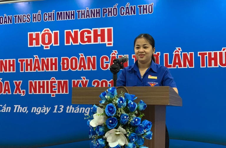 Chan dung nu Bi thu Thanh Doan Can Tho nhiem ky 2022-2027-Hinh-5